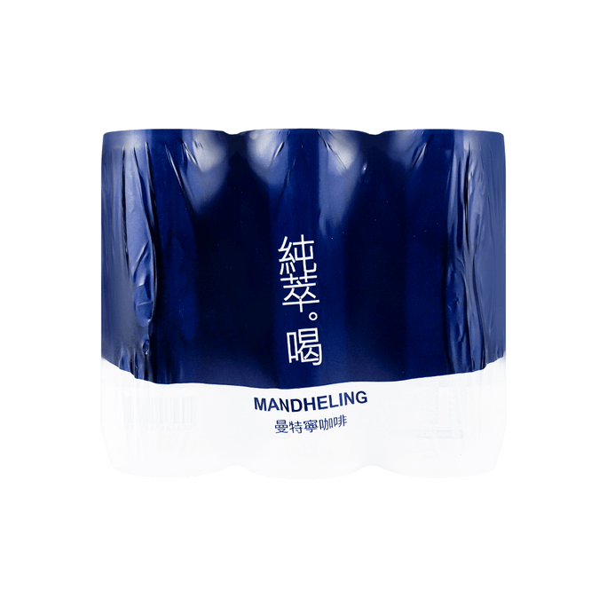 マンデリンコーヒー、8.11液量オンス×6缶