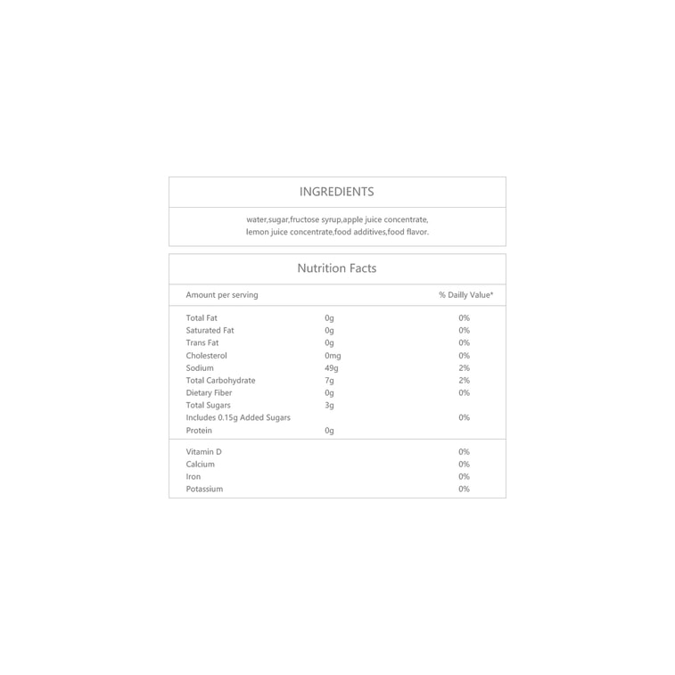 상품 상세 - 씨 크리스탈 레몬 드링크 500ml - 이미지5