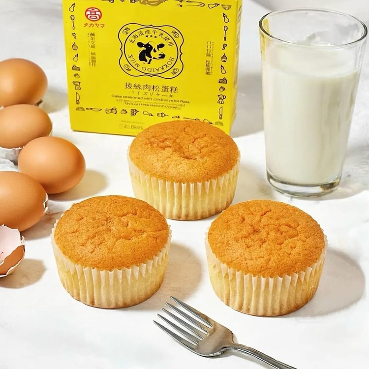 菓子 makoto00makoto11mako TAKAYAMA Cup Cake Seasoned with Chicken Meat Floss Cake