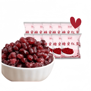 Sugar Syrup Red Bean Paste Low Sugar Granular Red Bean 200g (20g*10 Packs)