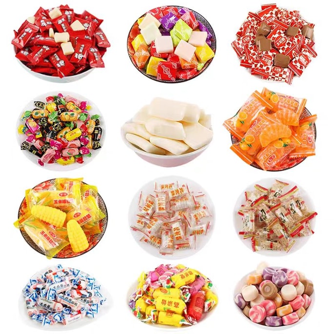  Mixed Candy Bulk Candy Soft Candy Milk Candy 500g