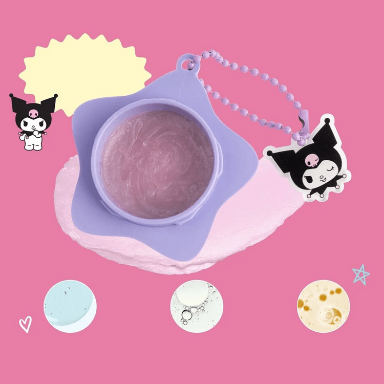 TCS THE CREME SHOP x Kuromi Plush Pout Hydrating Lip Butter Cherry