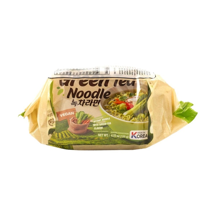 Green Tea Noodle - Instant Ramen Noodles, 4.23 oz*4 Pack 3