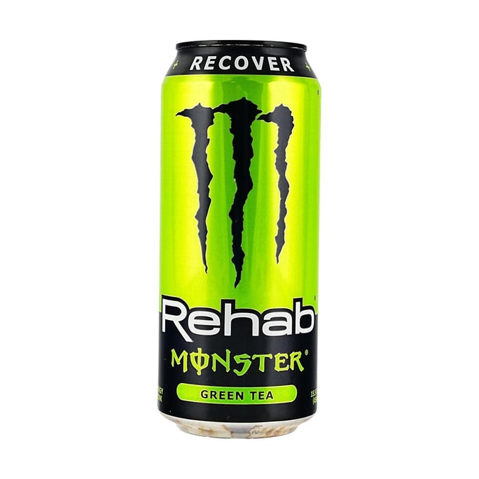 Monster Energy, Rehab Green Tea, 15.5 fl oz