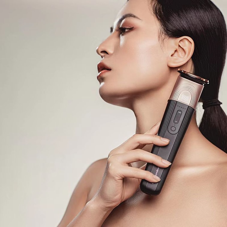 클리어런스 세일 [망고TV 화화 베이비파티 추천] 홍콩 하이엔드 뷰티 브랜드 [18K 로즈골드 헤드] GEE•D 스마트 페이셜 뷰티 디바이스 (블랙) (1개) 9