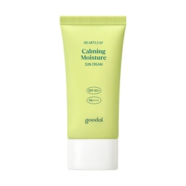 Heartleaf Calming Moisture Sun Cream, SPF50+ / PA++++, 1.69 fl oz. - Antioxidant & Pore-Care | Soothing Hydration
