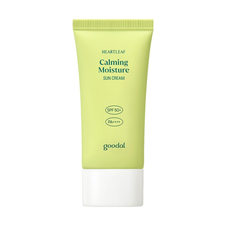Goodal Heartleaf Calming Moisture Sun Cream, SPF50+ / PA++++, 1.69