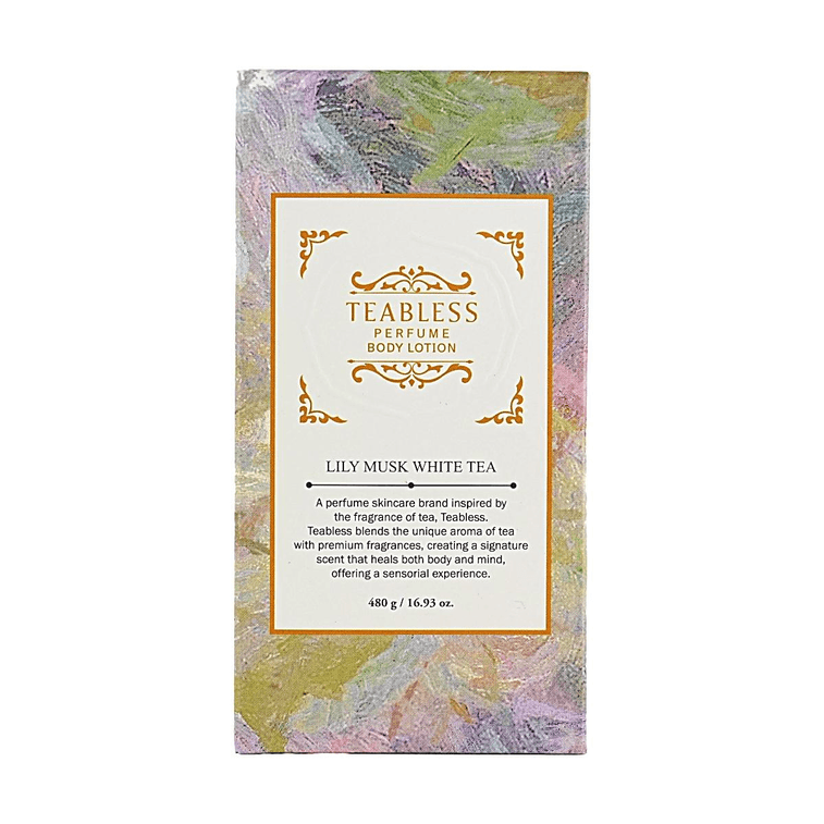 Lily Musk White Tea Perfume Body Lotion Moisturizing Smooth Care 16.93 oz 3