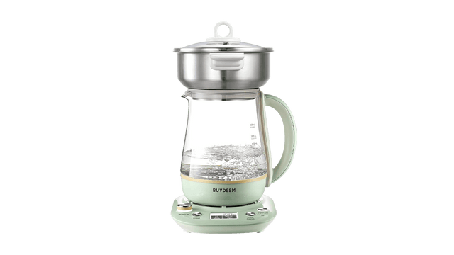 BUYDEEM Buydeem K2763 Health-Tea Kettle - Multi-functional Automatic Glass  Tea Maker with Advanced Bird's Nest Feature - Steamer - Yamibuy.com