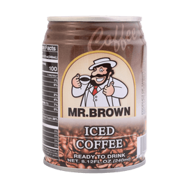 台湾MR.BROWN伯朗 三合一咖啡即饮品 原味 240ml