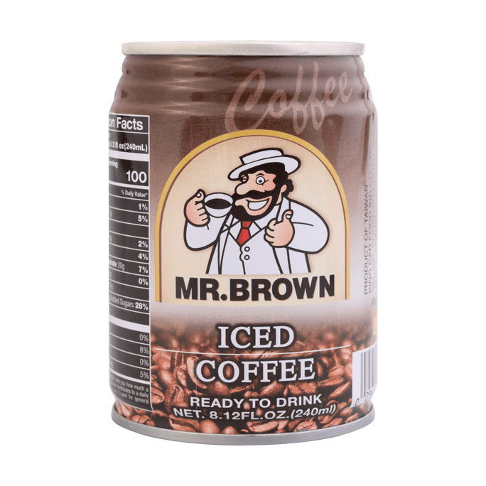 台湾MR.BROWN伯朗 三合一咖啡即饮品 原味 240ml