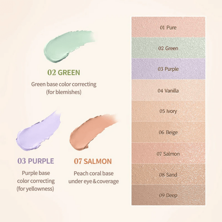 Nine-Color Contour Concealer Palette, 0.33 oz 4