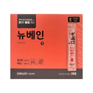 Newvein Troxerutin Oral Solution For Heavy Legs, 3,500mg Per Stick, 7ml × 28 Sticks