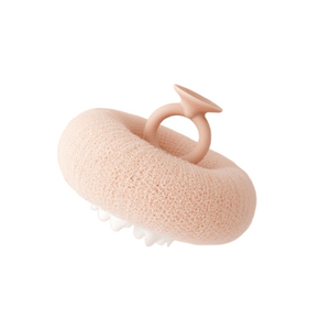 亲太太 吸盘向阳花浴球按摩沐浴球洗澡搓澡神器 向阳花粉色 1个装