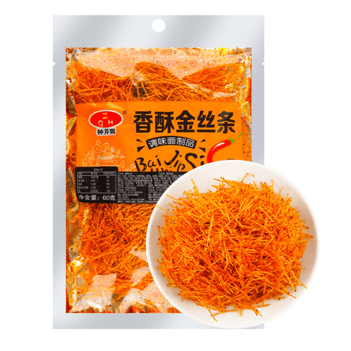 钟芹辉 香酥金丝条  60g