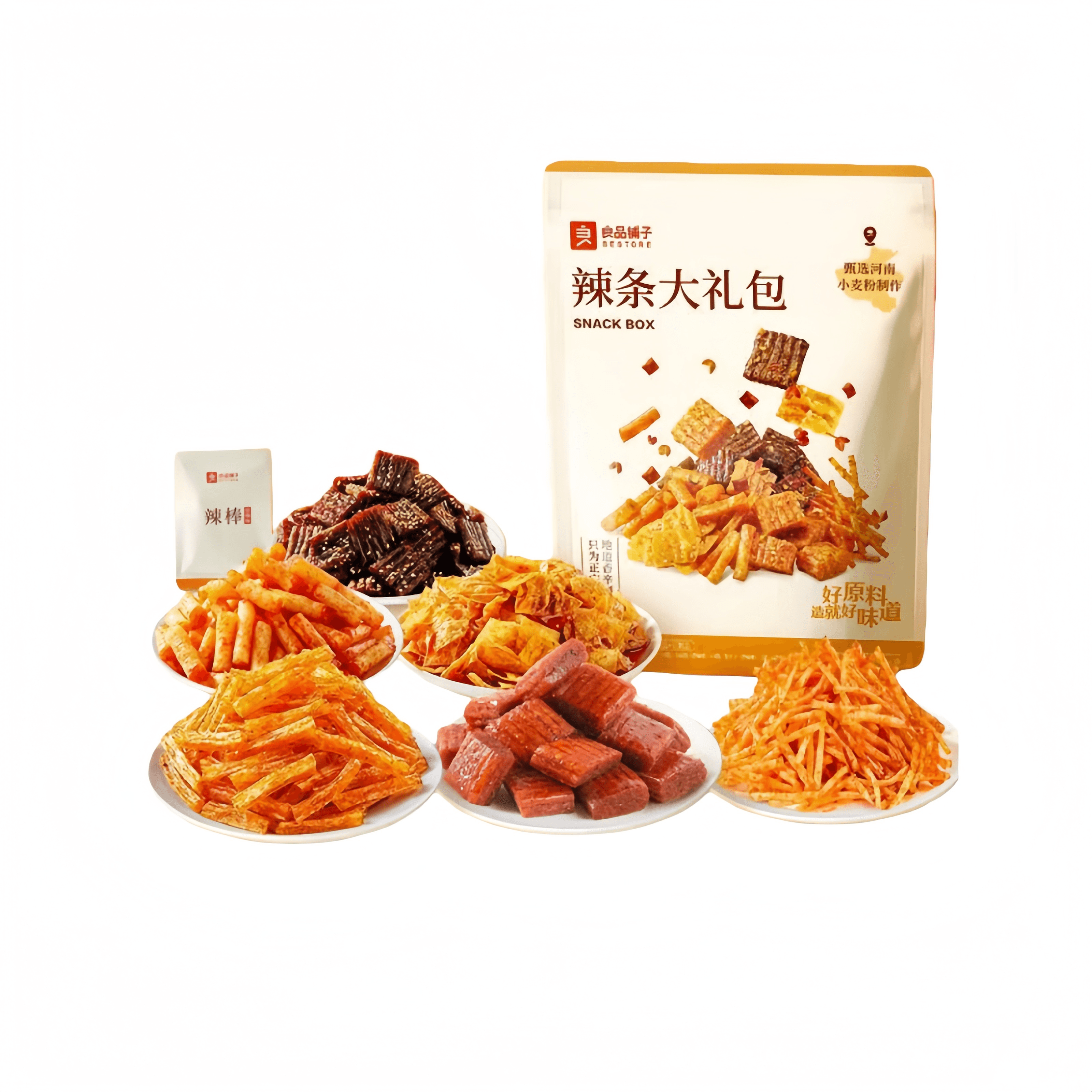 中国直送】良品店 スパイシーストリップギフトパック【6種類 25パック