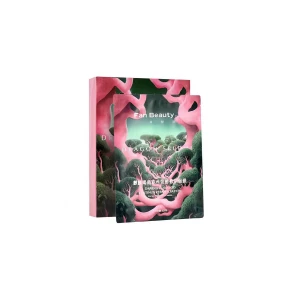 팬 뷰티 기린 버섯 실크 발효 리페어 마스크 - 응급 처치 수분 공급 보습 리페어 진정 붉은 기미 제거 안정성 강화 32ml*5개