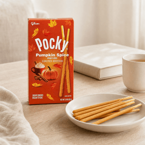 泰国GLICO格力高 POCKY百奇 南瓜香料味饼干棒 62g 【季节限定】【自然风味】