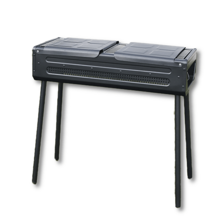 1pc Portable Indoor Japanese Bbq Grill - Charcoal Stove For