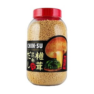 Shiitake Mushroom & Kombu Granule, 15.9 oz 【Can Substitute Chicken Powder Or Msg】
