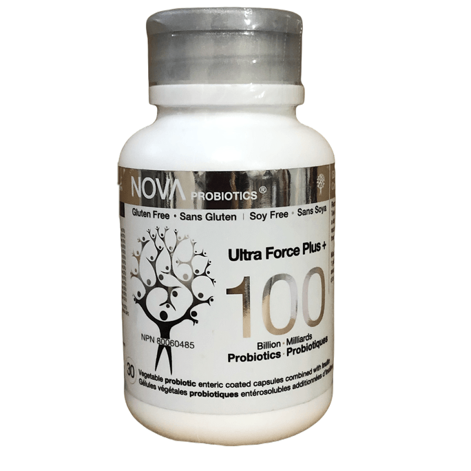 NOVA PROBIOTICS Multi-Strain  100 Billion Probiotics per Capsule-30 VCaps