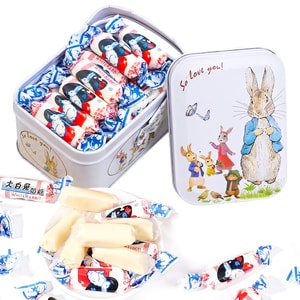 大白兔 【王嘉尔推荐】上海奶糖礼盒手提盒原味114g 【满满牛奶味】 小白兔牛奶糖喜糖果小零食圣诞节新年糖果朋友闺蜜生日礼物【孩童甜蜜的回忆】