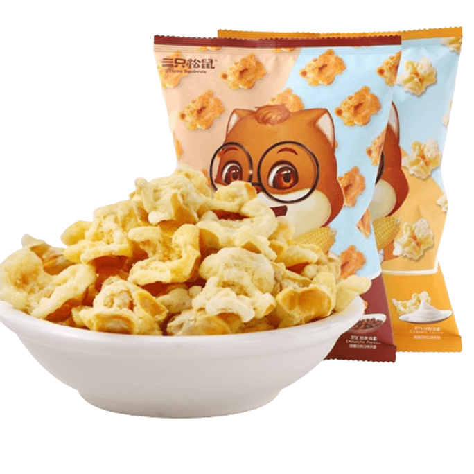 Golden Corn Blossom - Creamy Snack Puffed Popcorn Cream Flavor 70G/ Bag