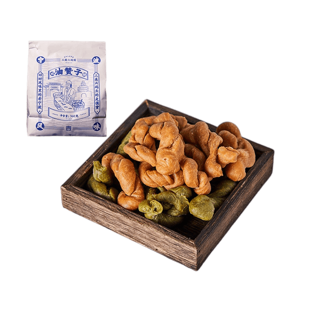 Sweet Savory Fried Dough Twist 1 Bag Handmade Crispy Small Mahua Traditional Ningbo Snack
