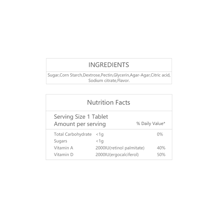 Chewable Cod Liver Oil Capsules with Vitamin A+D, 300 capsules 12