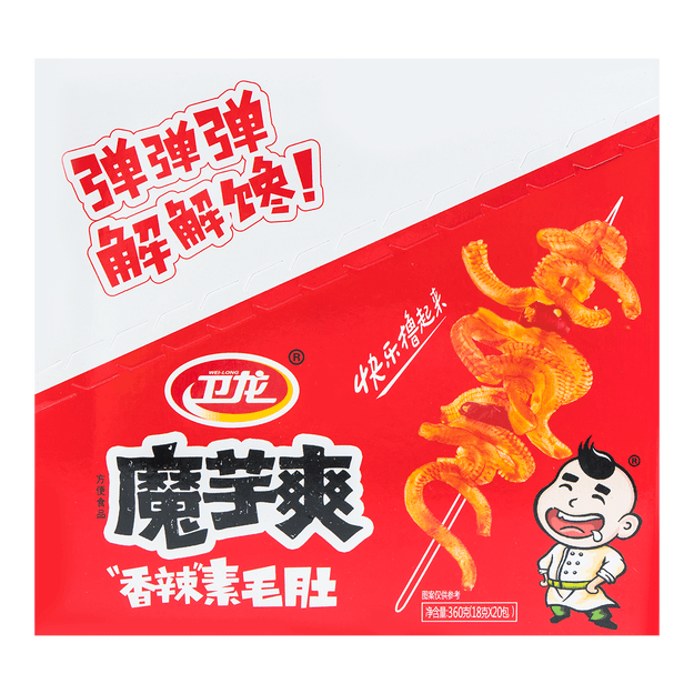 WEILONG Hot Konjac Spicy Flavor 20Pcs 360g - Yamibuy.com