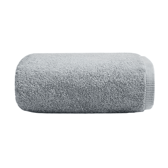 Sanli Bath Towel All Cotton Absorbent Quick Drying Silver Gray 70×140cm*1 Pack