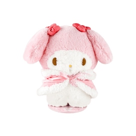 Sanrio My Melody Soft Plush with Detachable Girly Cape #Pitatto Friends
