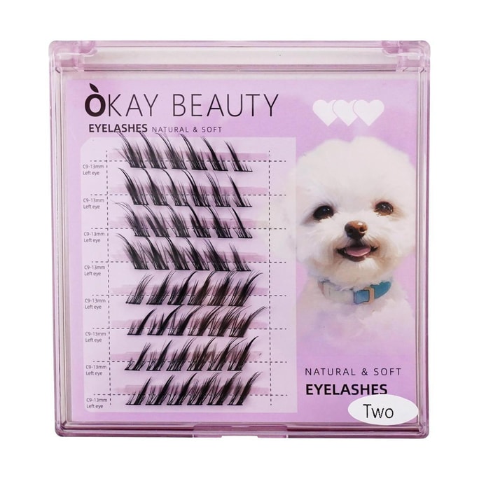 Natural & Soft Eyelashes, #02 Ethereal Fox