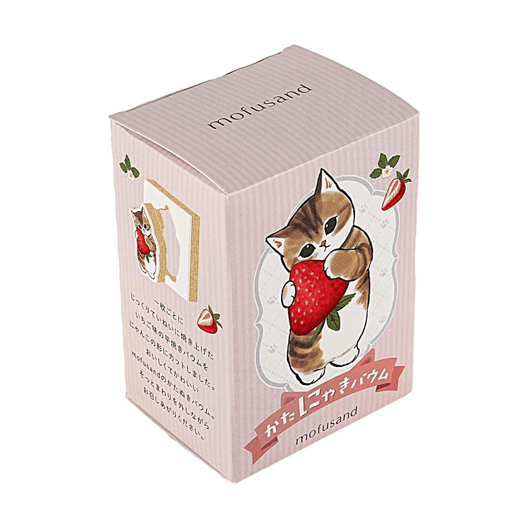 日本MOFUSAND 貓咪造型年輪蛋糕 草莓風味【新鮮短保】【精緻甜點】 8