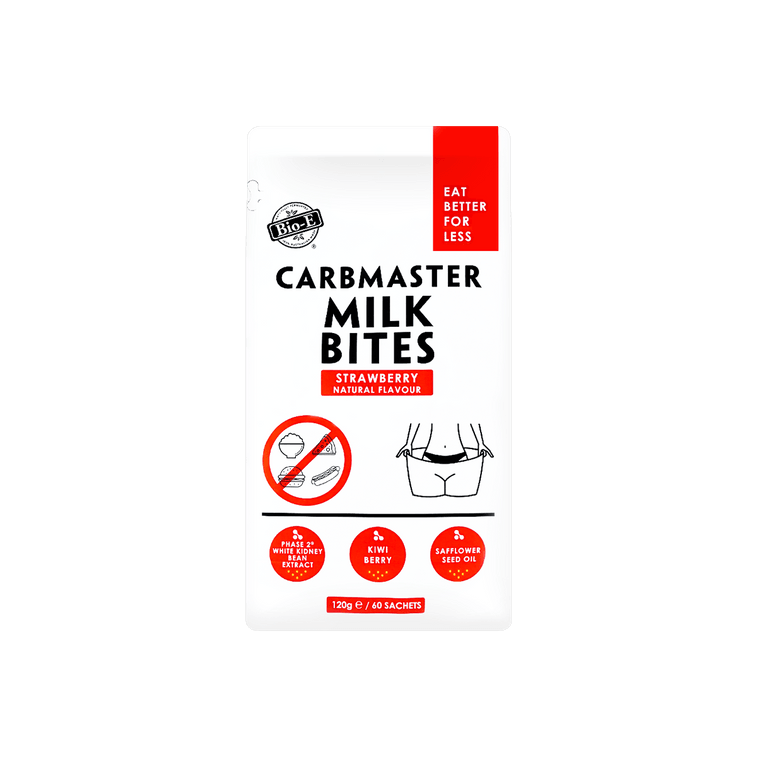 澳洲BIO-E 白芸豆咀嚼酵素奶片 草莓風味 60片*2包 膳食纖維碳水阻斷 新舊包裝隨機發貨【健身減脂 劉犢宏推薦品牌】【超值2包入】 4