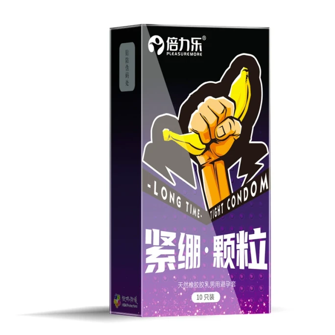 Tight-Particles 10 Pack Ultra-thin Particle Physical Delay Condom