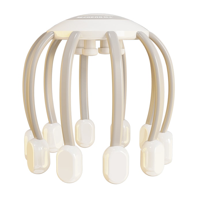 Multi-dimensional Head Massager (Classic Edition) White 1 Piece