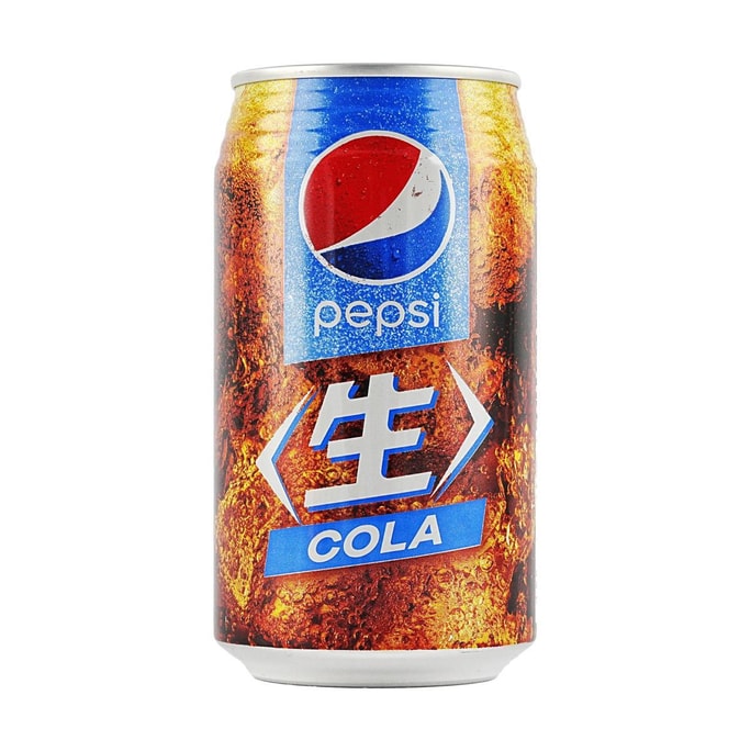 日本版百事可樂 生可樂 碳酸汽水飲料 罐裝 340ml