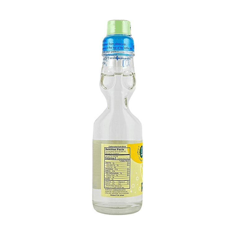 0 Calories Ramune Japanese Marble Soda,Yuzu Flavor, 6.76 fl oz【 0 Sugar 0 Fat】【Japanese Carbonated Soft Drink】 5