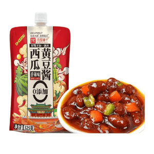 Biandu Puzi Spicy Watermelon Bean Paste 325g1bag