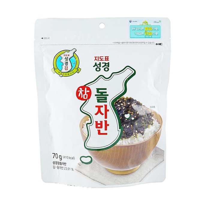 韓國SG FOOD 調味海苔片碎 70g