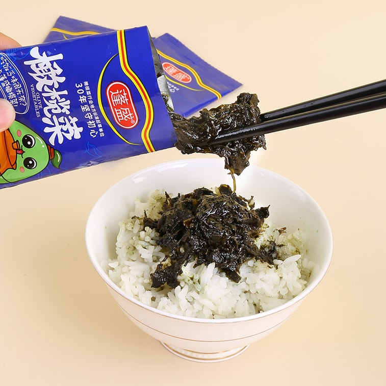 【中國直郵】 蓬盛 橄欖菜下飯菜醬菜30g*5袋 3