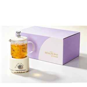 800ml Cream-Aesthetic Wellness Kettle Gift Set | 3-Temp Smart Electric Cup For Office, Tea & Herbal Brewing | Ideal Holiday & Chinese New Year Gift