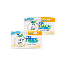 【Value Pack】Ultra Thin Unscented Feminine Period Pads for Sensitive Skin, without Wings, Size 1 / 170mm, 64ct @COSME Award