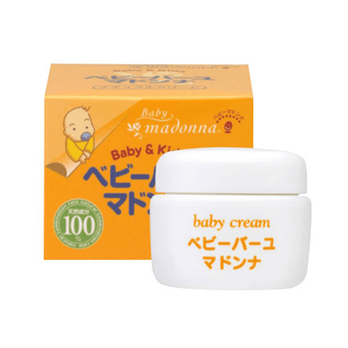 【日本直郵】日本 MADONNA 純天然配方 嬰兒馬油 護臀膏 25g
