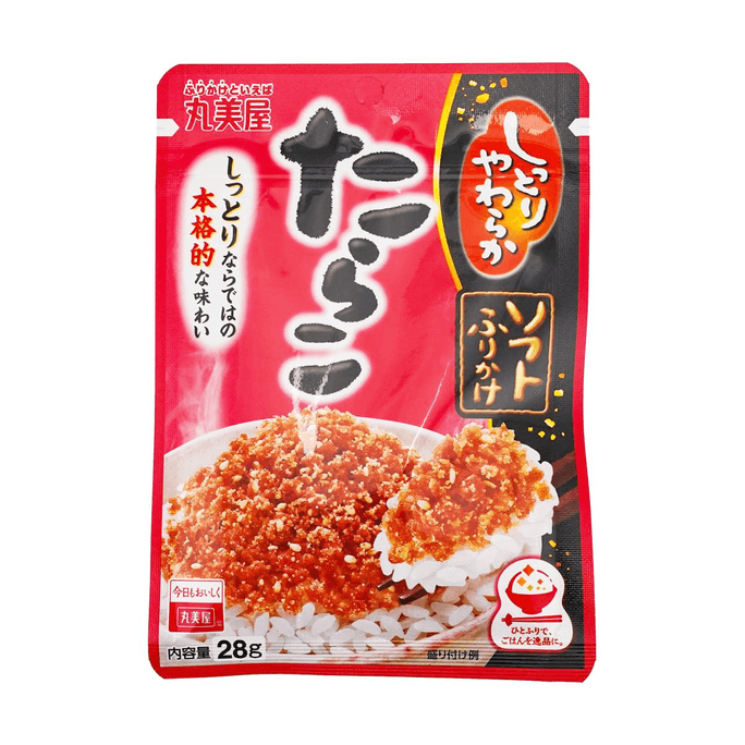日本MARUMIYA丸美屋 鳕鱼籽拌饭料 寿司饭团香松 28g