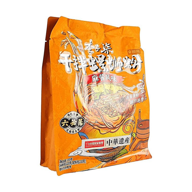 李子柒 乾拌螺螄粉 麻醬風味 330g【六必居石磨麻醬 中國國家地理聯名】 3