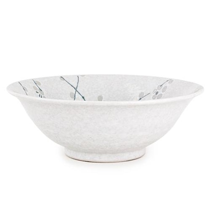 梅花陶瓷碗 28oz 【梅花圖案】【和風簡約】