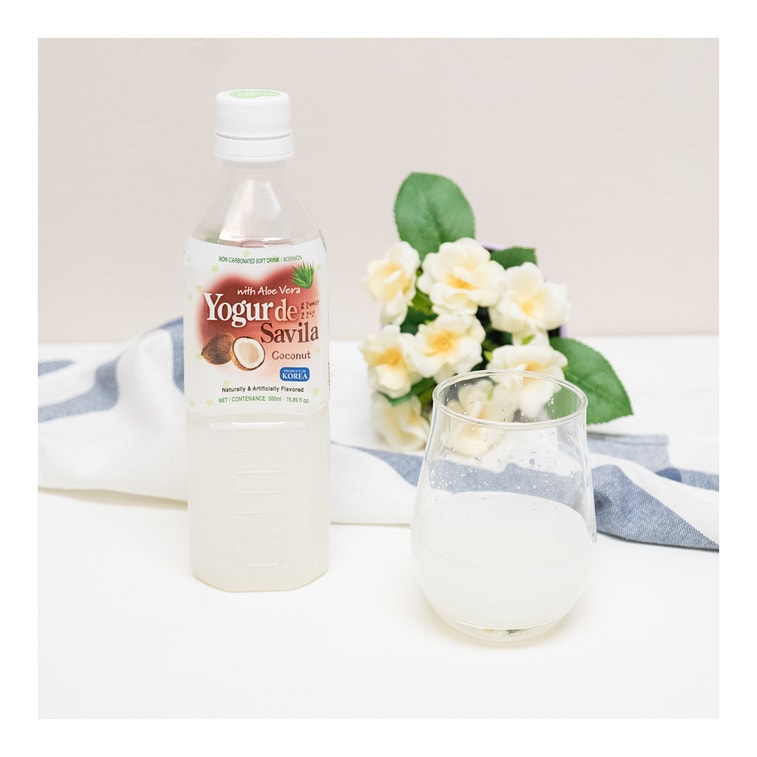 알로에 코코넛 무탄산 음료, 16.9 fl oz (473ml) 6