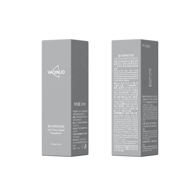 Yachino Foundation Liquid Concealment Moisturizing Long-lasting 01# Natural Color 1 Bottle